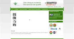Desktop Screenshot of cliniquefrany.com